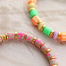Polymer tube beads 6mm - Multicolour